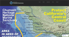 Desktop Screenshot of chumashsanctuary.com